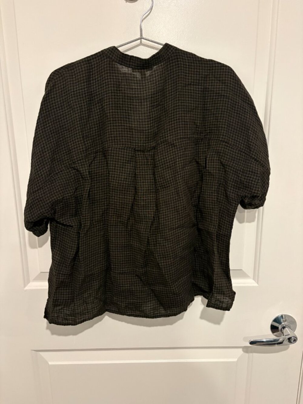 Eileen Fisher Organic Linen Boxy Shirt - Picture 3 of 3